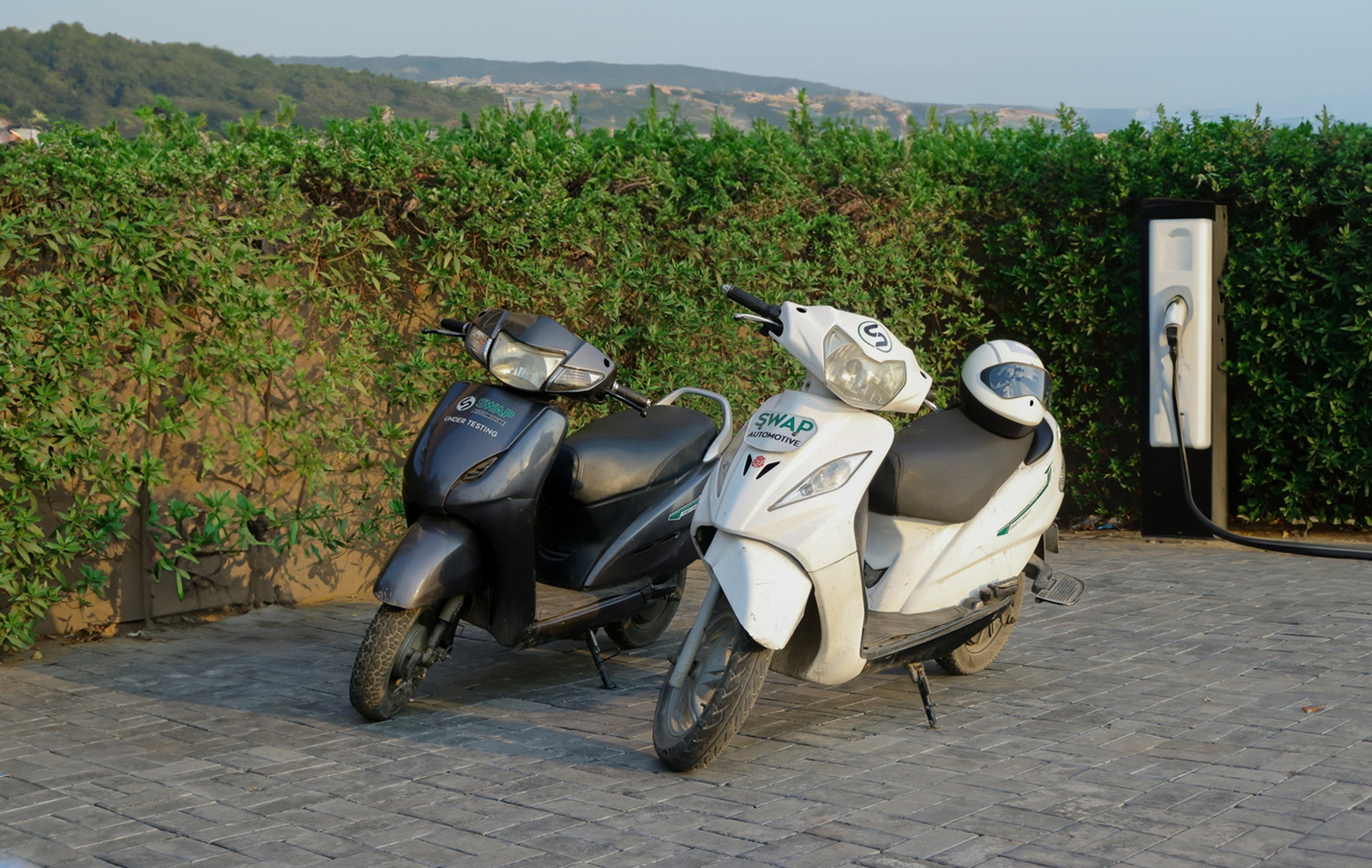 parked electric vehicles